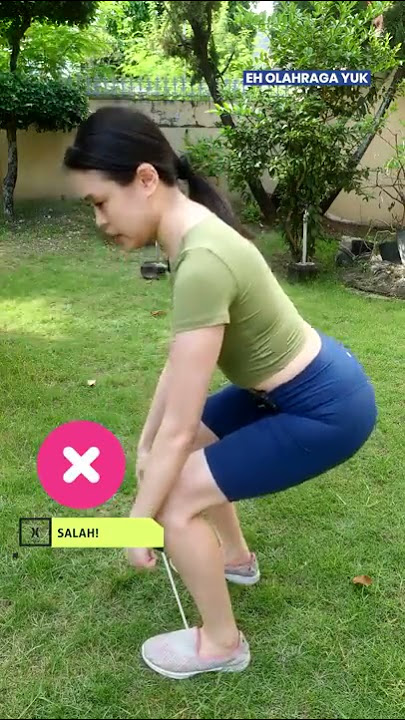 Tutorial Squat dari pemula sampai bisa #shorts #youtubepartner