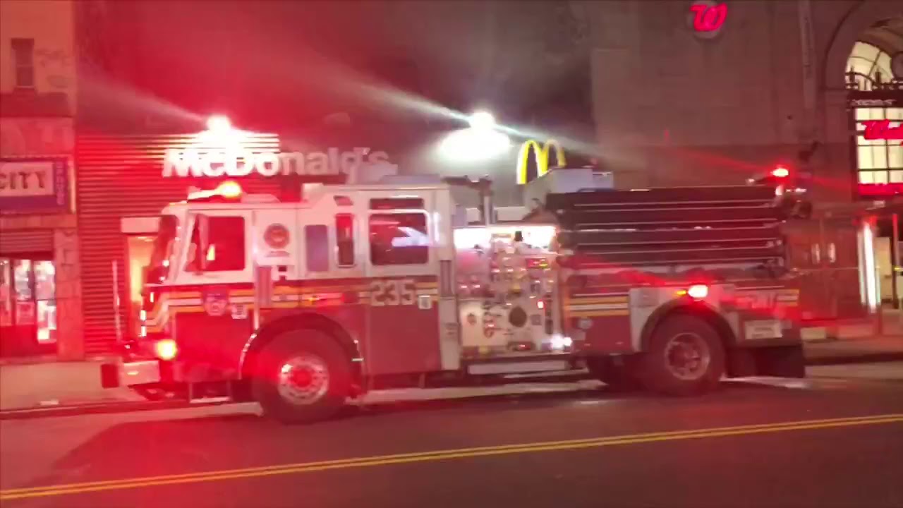 Compilation of FDNY engine 235 “only” responding (PLEASE READ