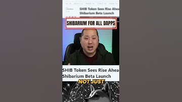 Shibarium Is For ALL Dapps, Not Just For Shib