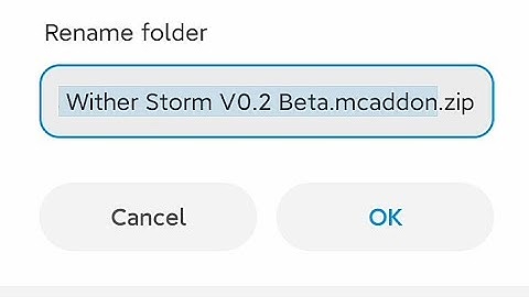 How to change zip file into mcaddon