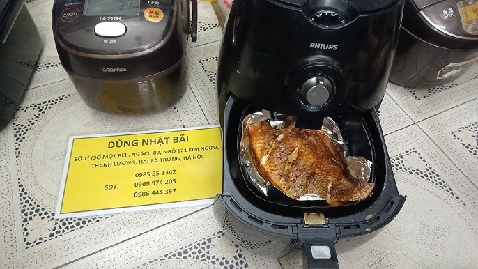 4. Hướng Dẫn Sử Dụng Nồi Chiên Không Dầu Philips