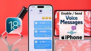 iOS 18: How to Send Voice Messages on iPhone!