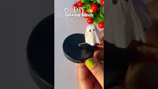 DIY Spinning Ghost 👻 | Halloween Craft Idea #halloweencraft #diyhalloweendecor #halloweenidea #diy