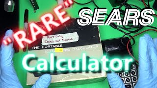 'Rare' 1970's Sears Calculator Repair - Sort of by Electronicle 506 views 1 year ago 8 minutes, 57 seconds