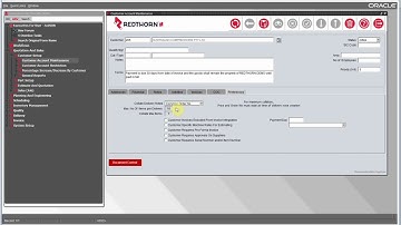 Redthorn MRP - Training Video - Customer Creation