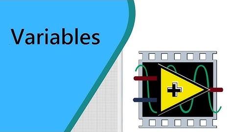 LabVIEW in English_Variables