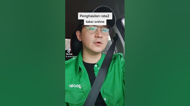 Berapa rata2 penghasilan per hari taksi online? #driveronline #taksionline #grabcar #gocar