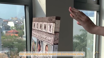 Make Mom Cry Happy Tears | Personalized Canvas Gift for Her