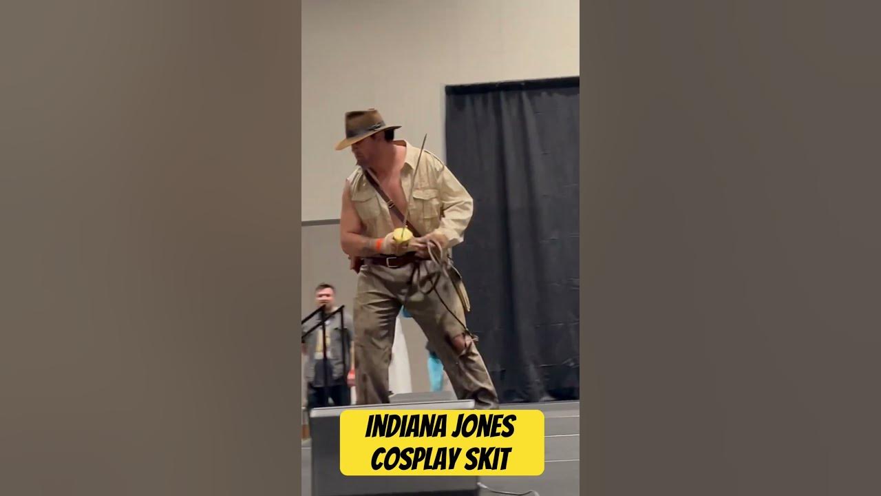 Indiana Jones Cosplay Reenactment #Shorts