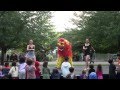 Nyccc students performed the lion dance for autumn moon festival