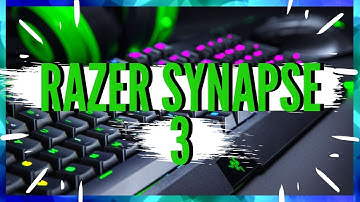 How to DOWNLOAD RAZER SYNAPSE 3 / Program to CONTROL RGB RAZER ✅