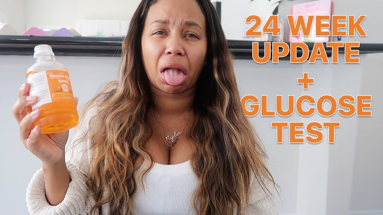 MY 24 WEEK PREGNANCY UPDATE + GLUCOSE TEST