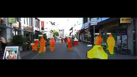 MaskRCNN + Disparity Map + Optical Flow on KITTI Dataset