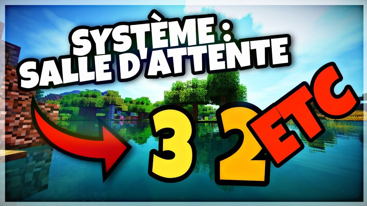 SALLE D'ATTENTE | TUTO COMMANDE BLOCK MINECRAFT BEDROCK - YouTube