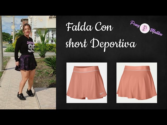 NO COMETAS ESTOS ERRORES 🤦‍♀️AL HACER UNA FALDA SHORT DEPORTIVA