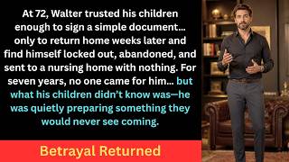 His Kids Abandoned Him at 72… 7 Years Later, He Came Back for Everything