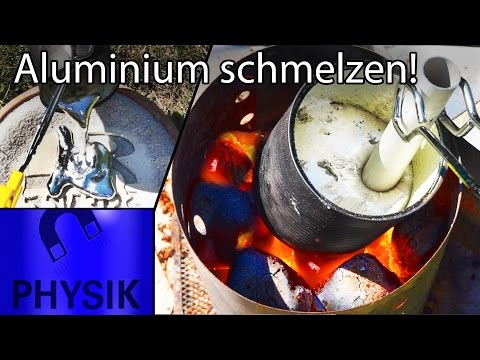 Video: Wie schmilzt man Aluminium?