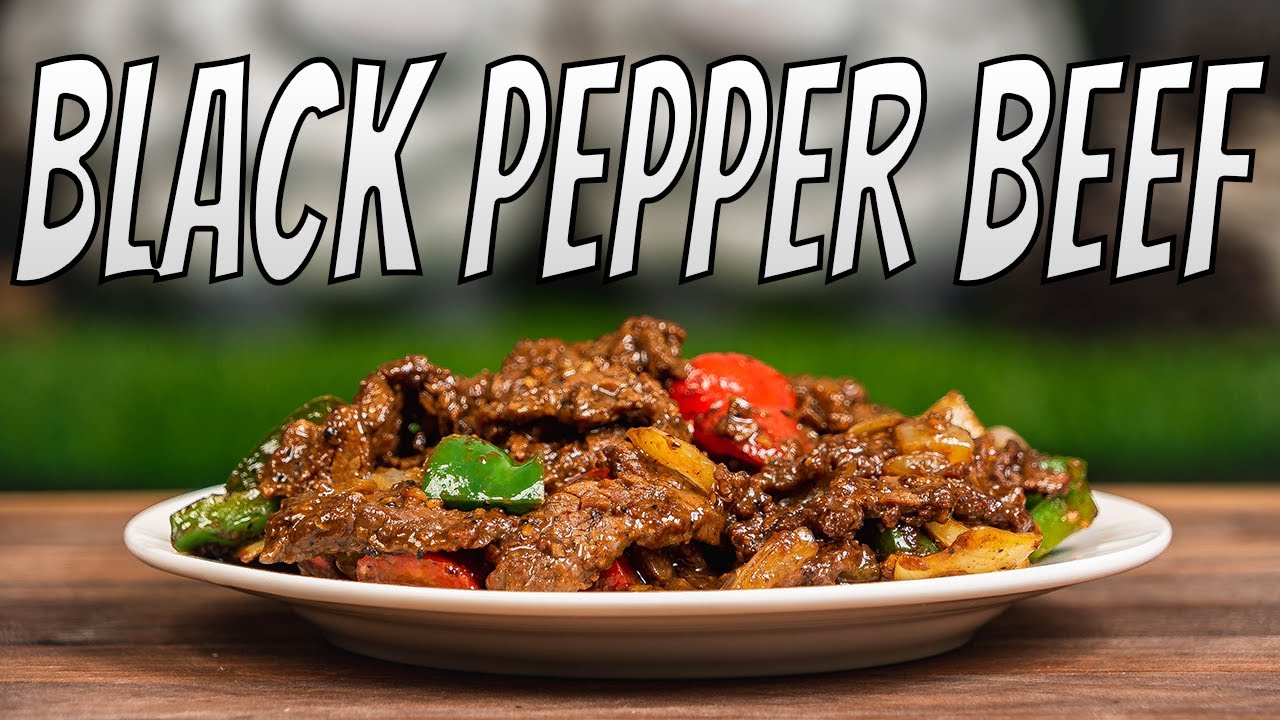 How To Make Black Pepper Beef Recipe At Home l Easy Chinese Beef Black Pepper Stir Fry