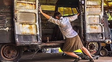 1958 VW pressed bumper bus...can we save it?