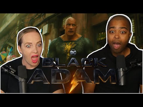 Black Adam – Official Trailer | TRAILER REACTION 🔥