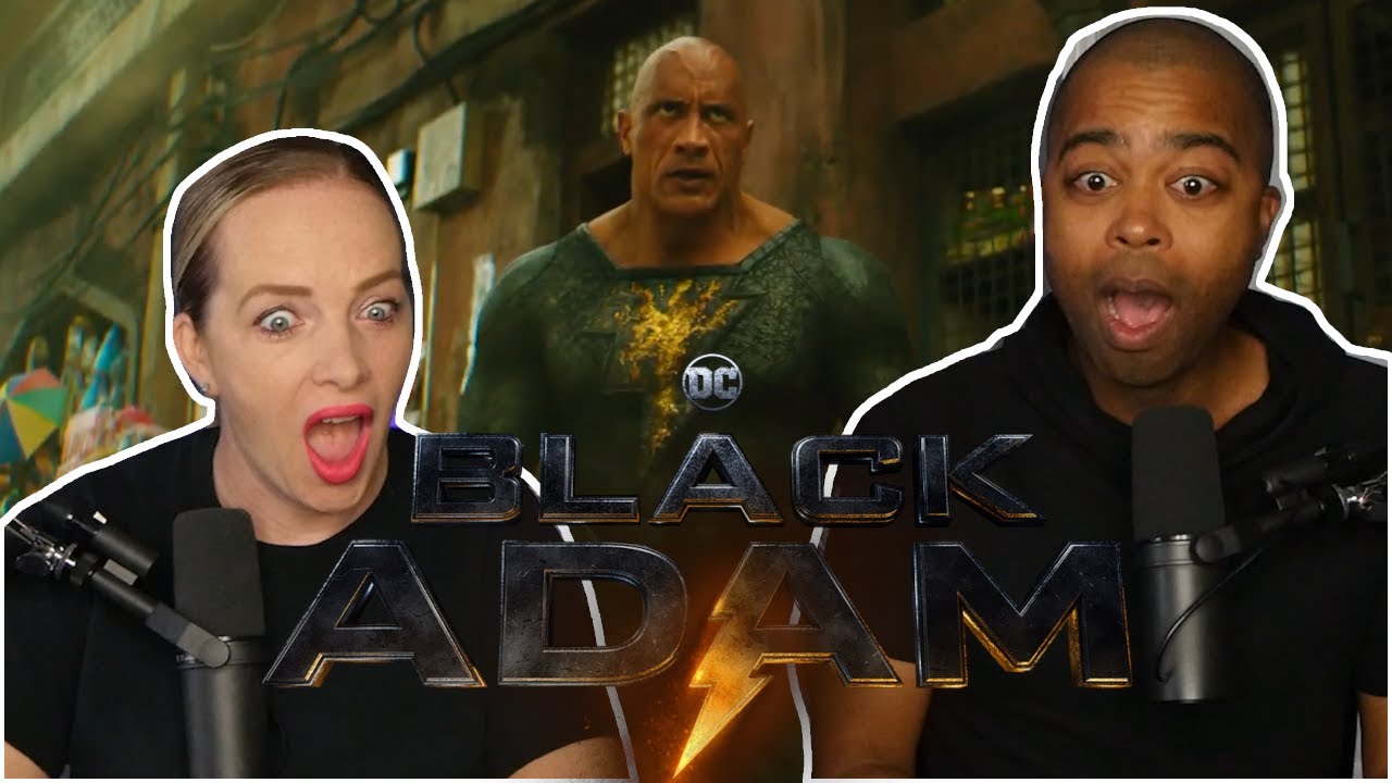 Black Adam – Official Trailer | TRAILER REACTION 🔥