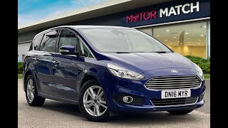 Used Ford S-Max 1.5 Petrol Manual Ecoboost Anium At Motor Match Stafford