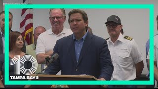 'How did I politicize red tide?': Gov. DeSantis responds to St. Pete Mayor Kriseman