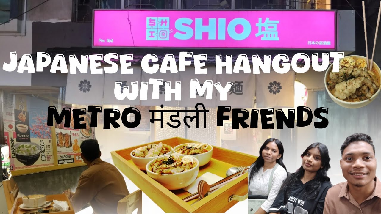 Tokyo Vibes in Our City! Japanese Café Hangout with Metro मंडली 🚇