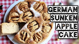 🍎🍏FEAST: SOFT & MOIST GERMAN SUNKEN APPLE CAKE (VERSUNKENER APFELKUCHEN) #asmr screenshot 5