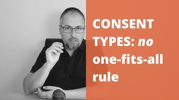 Users consent: target your visitors with the RIGHT consent type