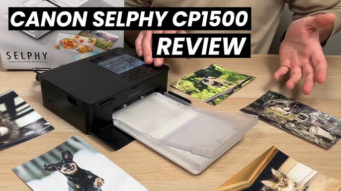 Impresora Fotográfica Canon Selphy CP1500, Sublimación
