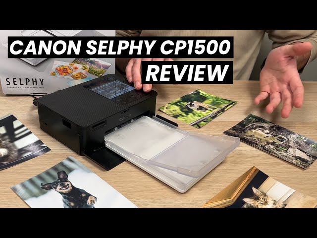 Canon Selphy CP1500: Unboxing + How to Setup & Print 