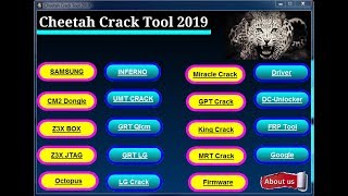 Gsm Multi Crack Tool Collection 2019  Cheetah Tool 100% Work screenshot 1