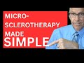 Microsclerotherapy  how it works  7 easy steps to safe treatment of leg spider veins by sclero