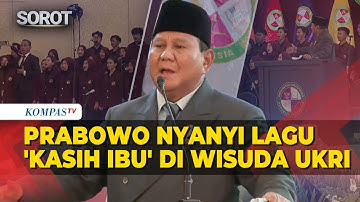 Presiden Prabowo Nyanyi Lagu 