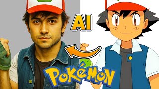 Pokemon Characters in REAL LIFE | AI Art Transformation