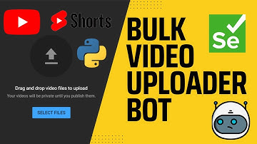 Bulk YouTube Video Uploader Using Python Bot