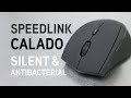 Speedlink CALADO – Mouse Wireless Silenzioso Con Superficie Gommata, 5 Tasti E 1600 DPI – Per PC, Laptop, Ufficio – Nero - 5