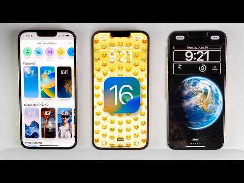 iOS 16: All new wallpaper experience! Every new wallpaper!