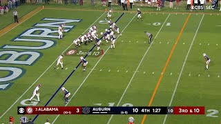 #3 Alabama vs Auburn THRILLING Ending | 2021 College Football