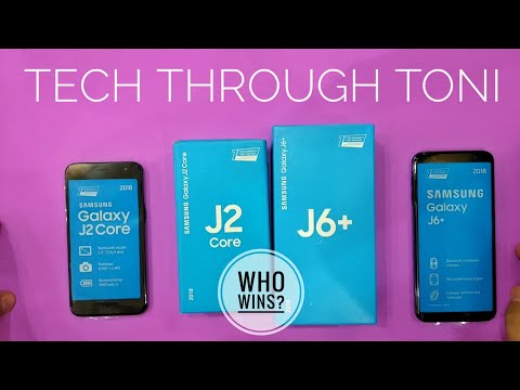 Samsung Galaxy J2 Core vs Samsung Galaxy J6+