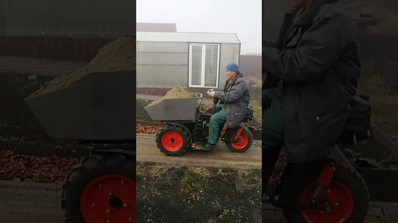 мини думпер своими руками в работе - YouTube