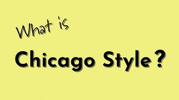 What is Chicago Style?