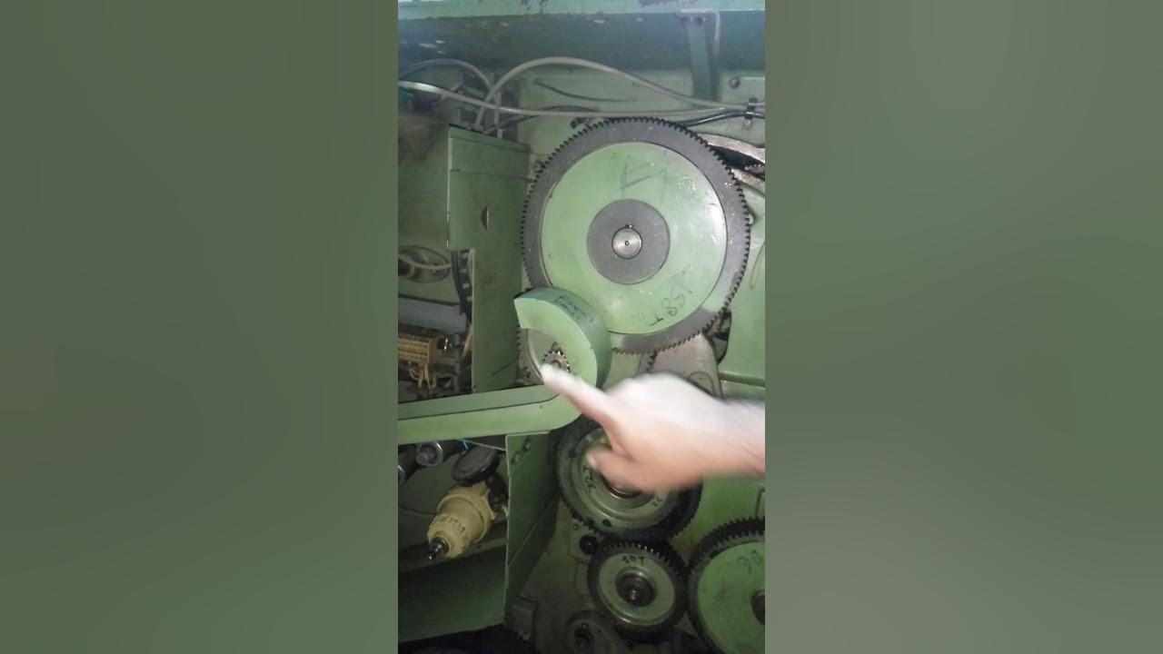 Gearing diagram of simplex machine.(Part-1) - YouTube
