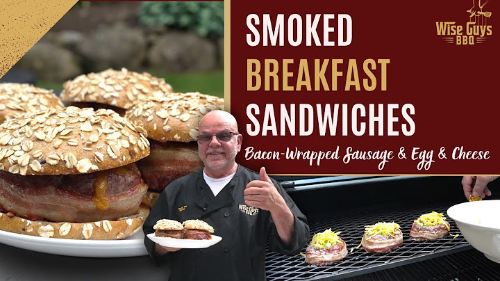 The Ultimate Summer Breakfast Sandwich | Smoked Sausage, Egg, & Cheese