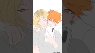 Full drawing on Instagram! #kenma #shoyohinata #kuroo #haikyuu #animatic #meme #shorts