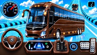 🚍💨 Extreme Bus Stunt Racing Impossible Ramp Adventure 🚀 Android Game Gameplay screenshot 5