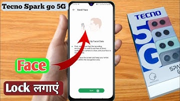 tecno spark go 5g mein face lock kaise lagaen, tecno spark go 5g face lock setting, how to set face 