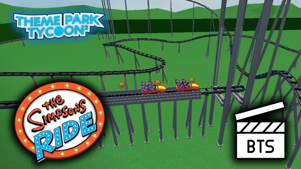 Simpsons Tracking The Simpsons Ride Track | BTS - YouTube