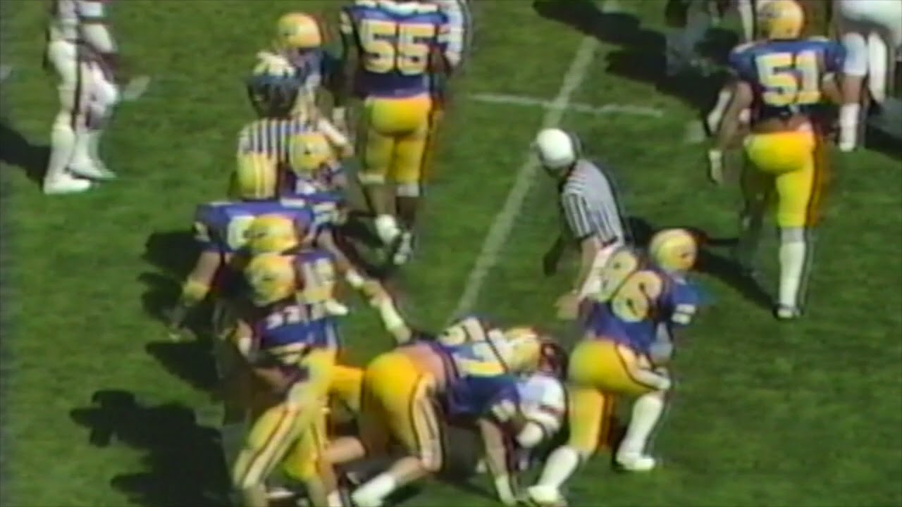 1987 Montana State University Football versus Sam Houston State University in Bozeman Montana